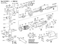 Bosch 0 601 533 003 Gna 3,2 Nibbler 220 V / Eu Spare Parts